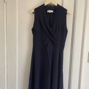 Reiss Rayon Blue Dress sz 6